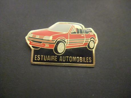 Peugeot 205 CTI ( Estuaire automobiles) rood